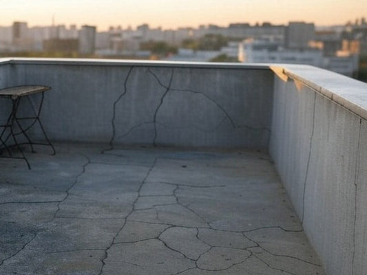 Risse im Beton Außenbereich