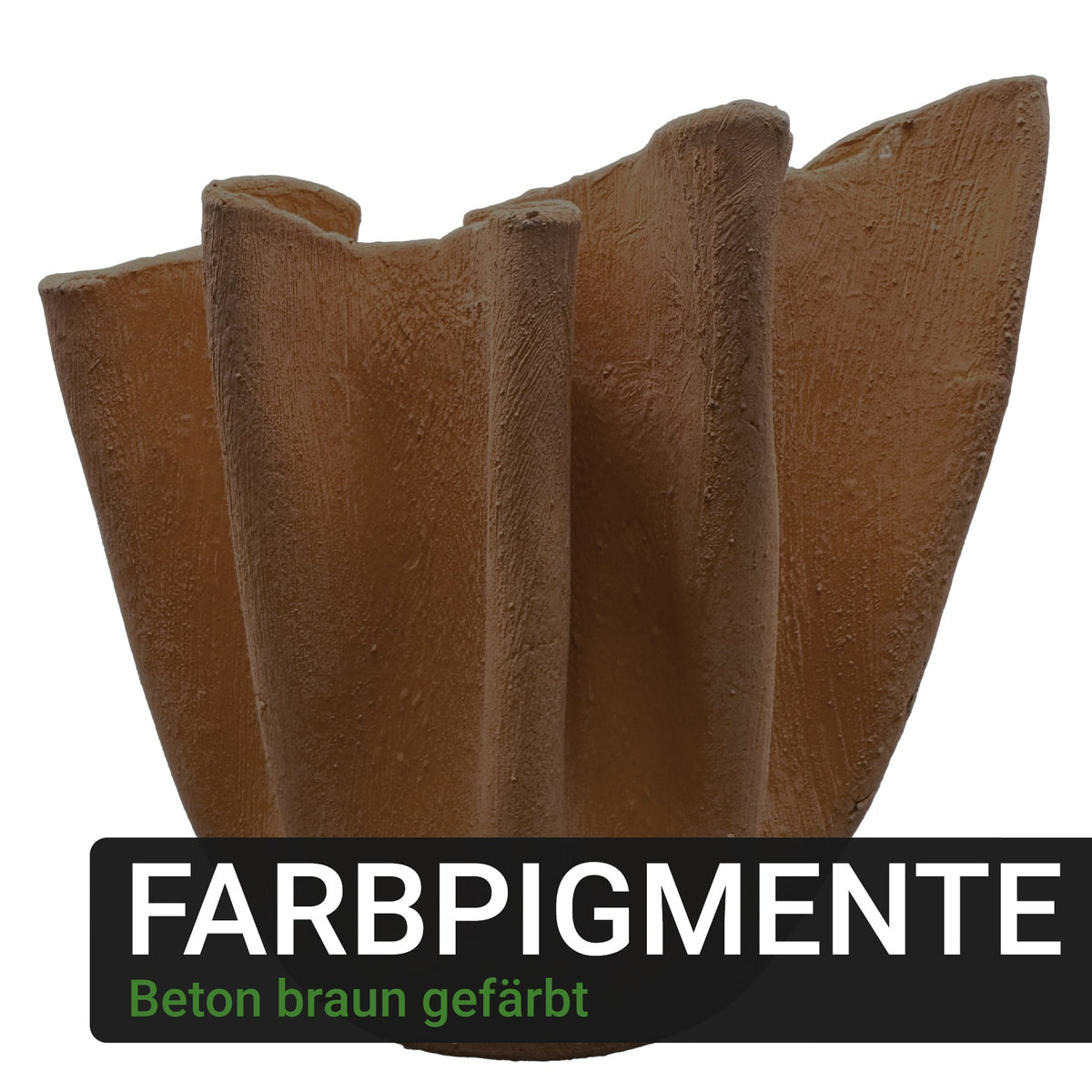 Farbpigmente für Beton in Braun