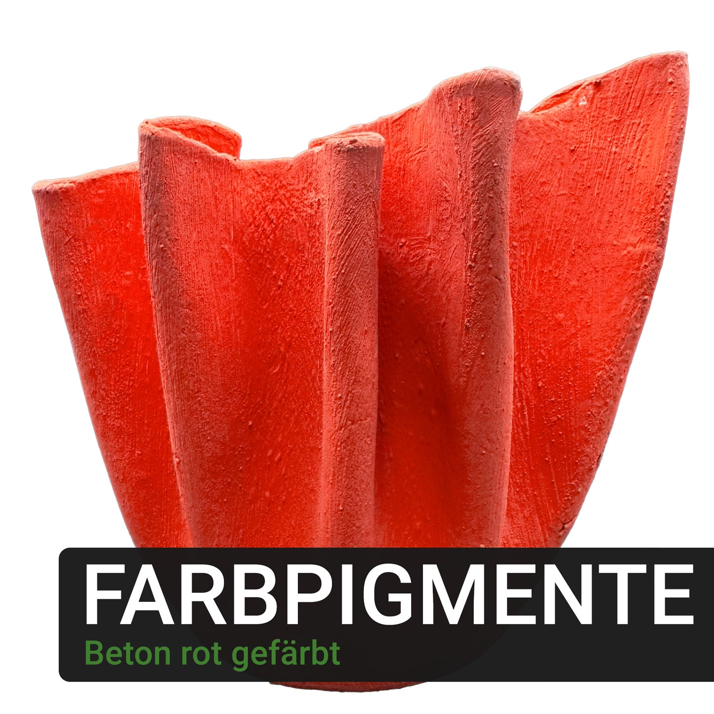 Farbpigmente für Beton in Rot