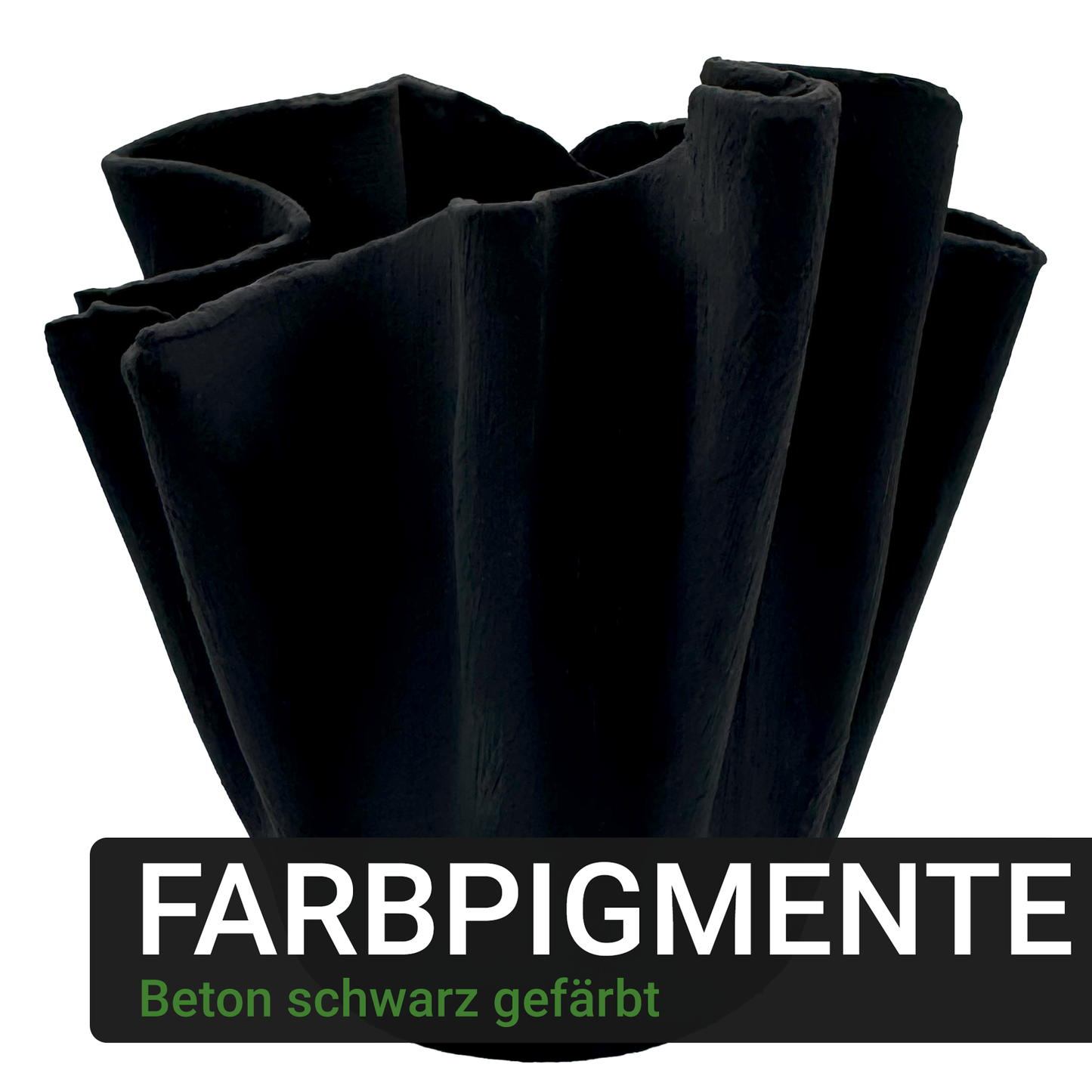 Farbpigmente für Beton in Schwarz