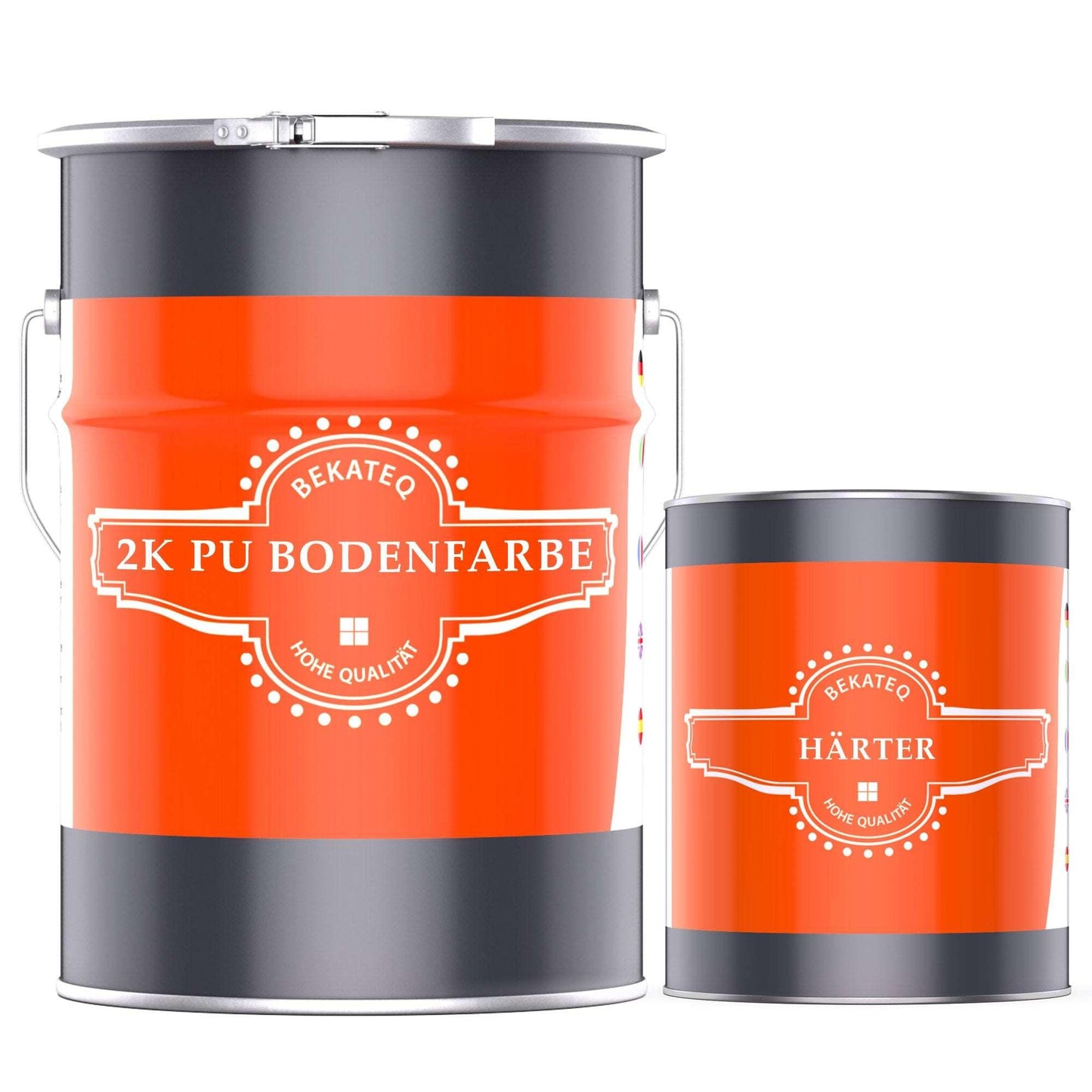 Betonfarbe PU Bodenfarbe Glänzend 2K