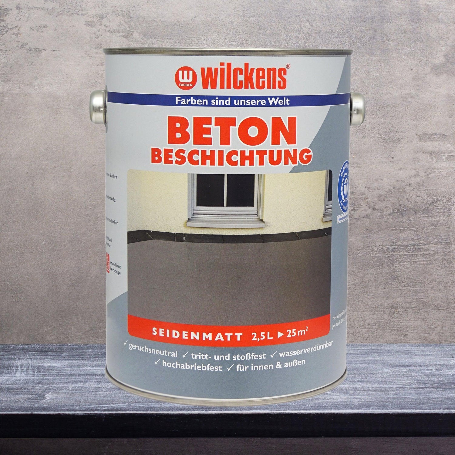 Betonbeschichtung seidenmatt von Wilckens