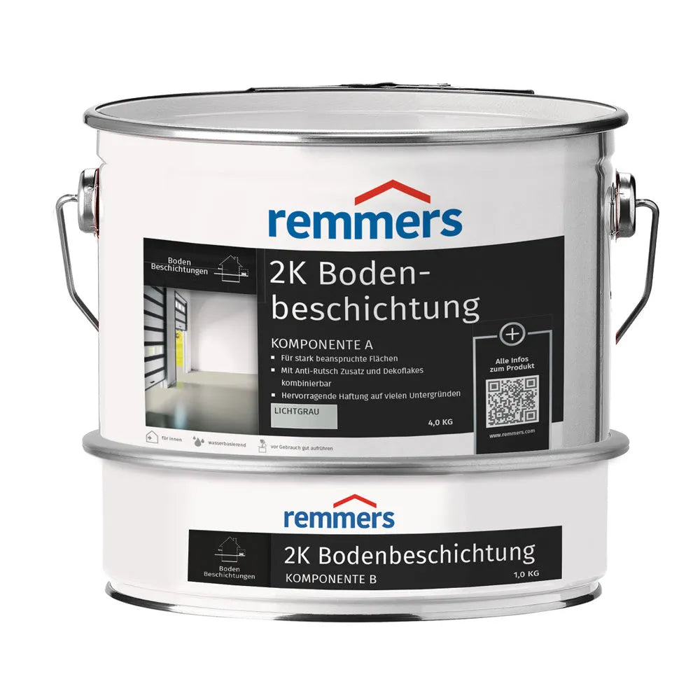 Bodenbeschichtung Rutschfest von Remmers Lichtgrau
