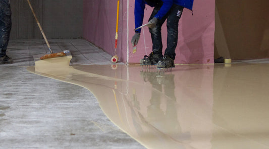 bodenbeschichtung auf ausgleichsmasse