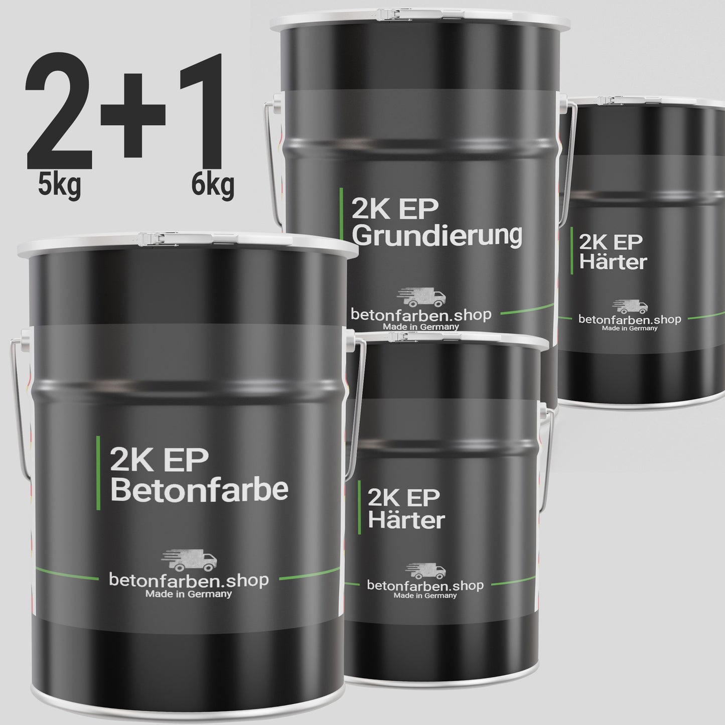 2K EP Bodenbeschichtung Set