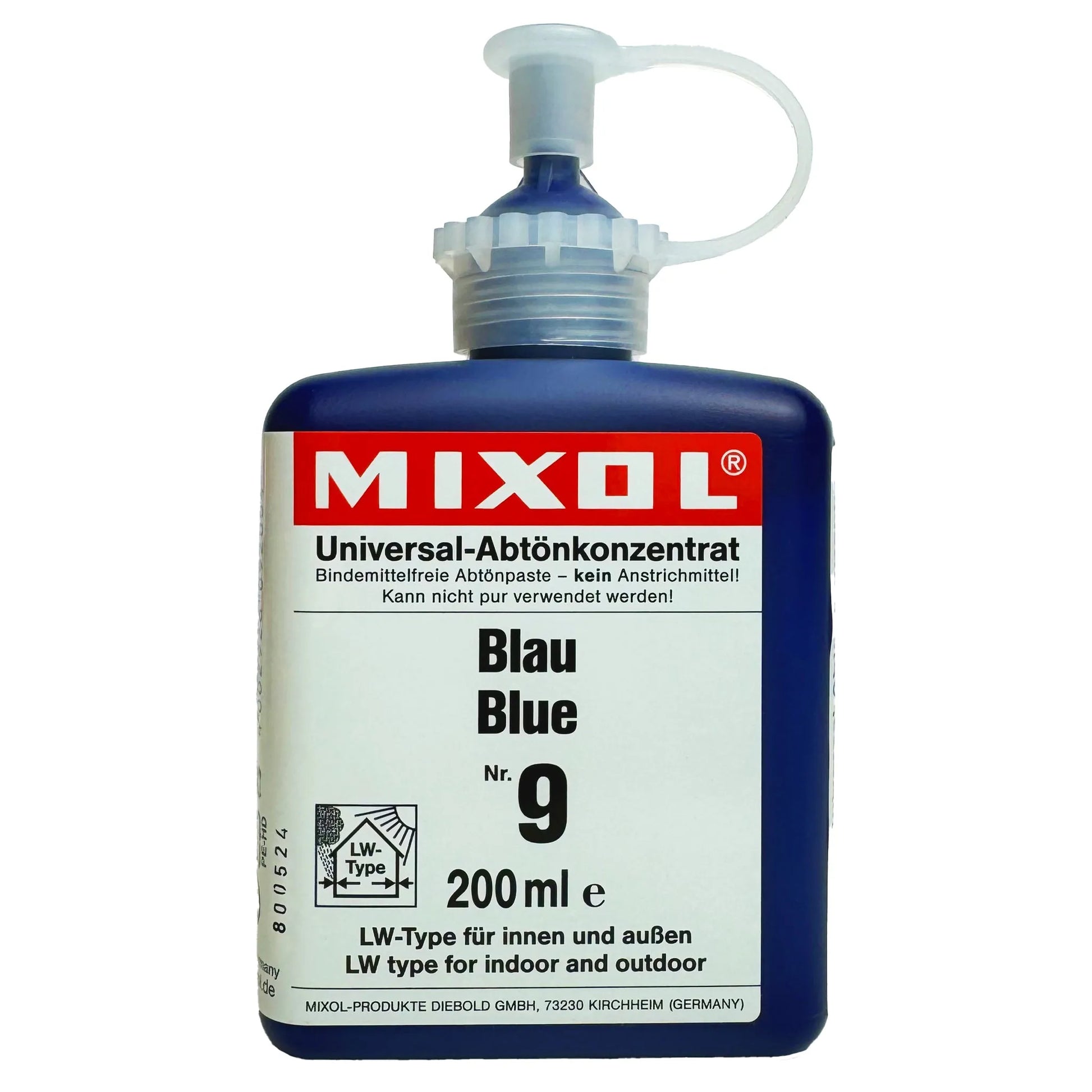 Abtoenkonzentrate 200g blau