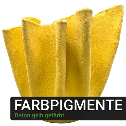 Farbpigmente für Beton in Gelb