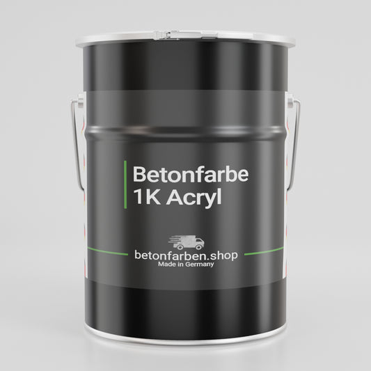 Betonfarbe 1K Acryl | Innen & Außen, Boden & Wand | 15 Farben