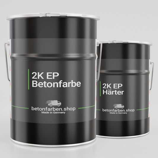 Betonfarbe 2K Epoxid | Innen & Außen, Boden & Wand | 14 Farben