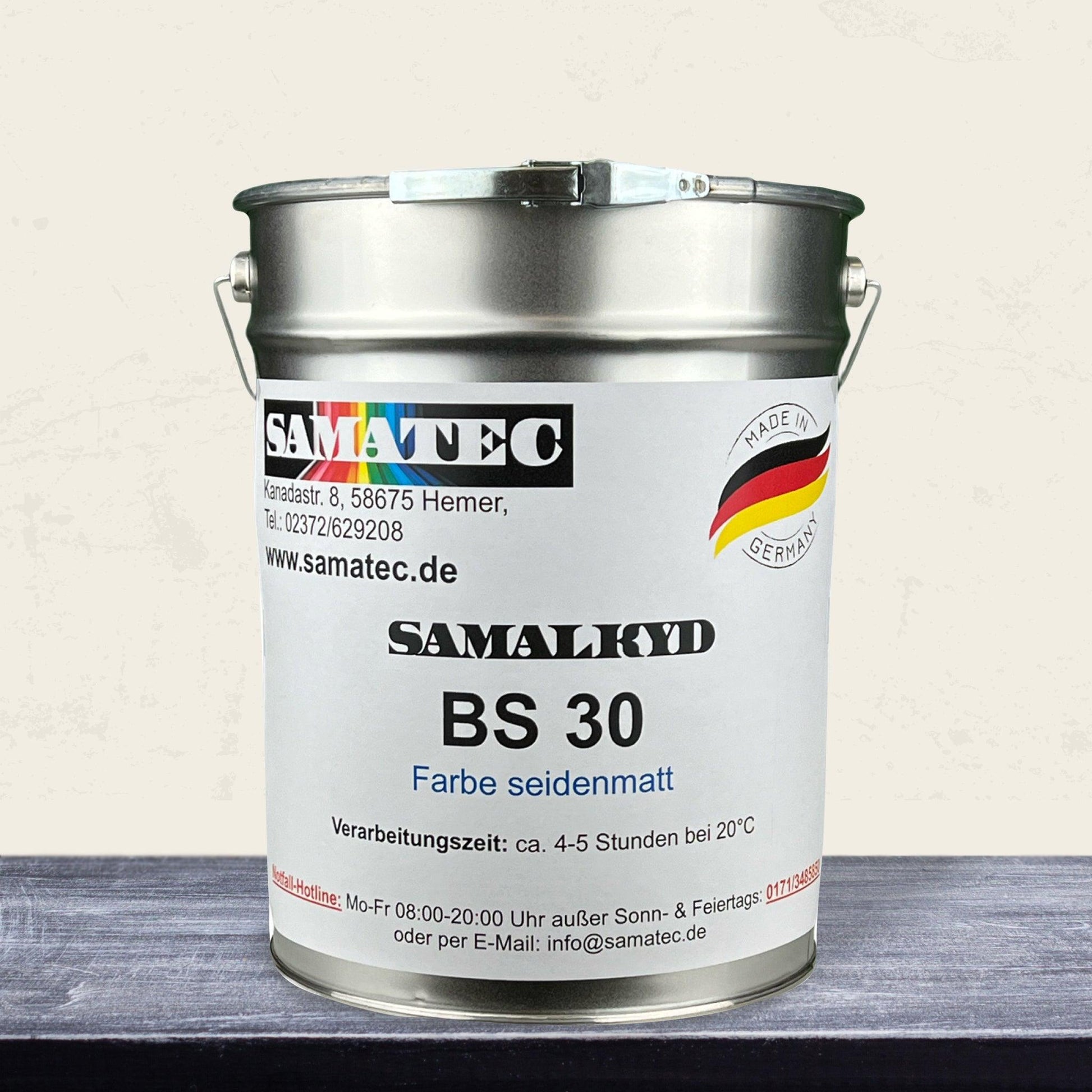 Beton-Versiegelung | Innen & Außen, Boden & Wand & Decke | 32 Farben | Samatec BS 30 - Betonfarben Shop